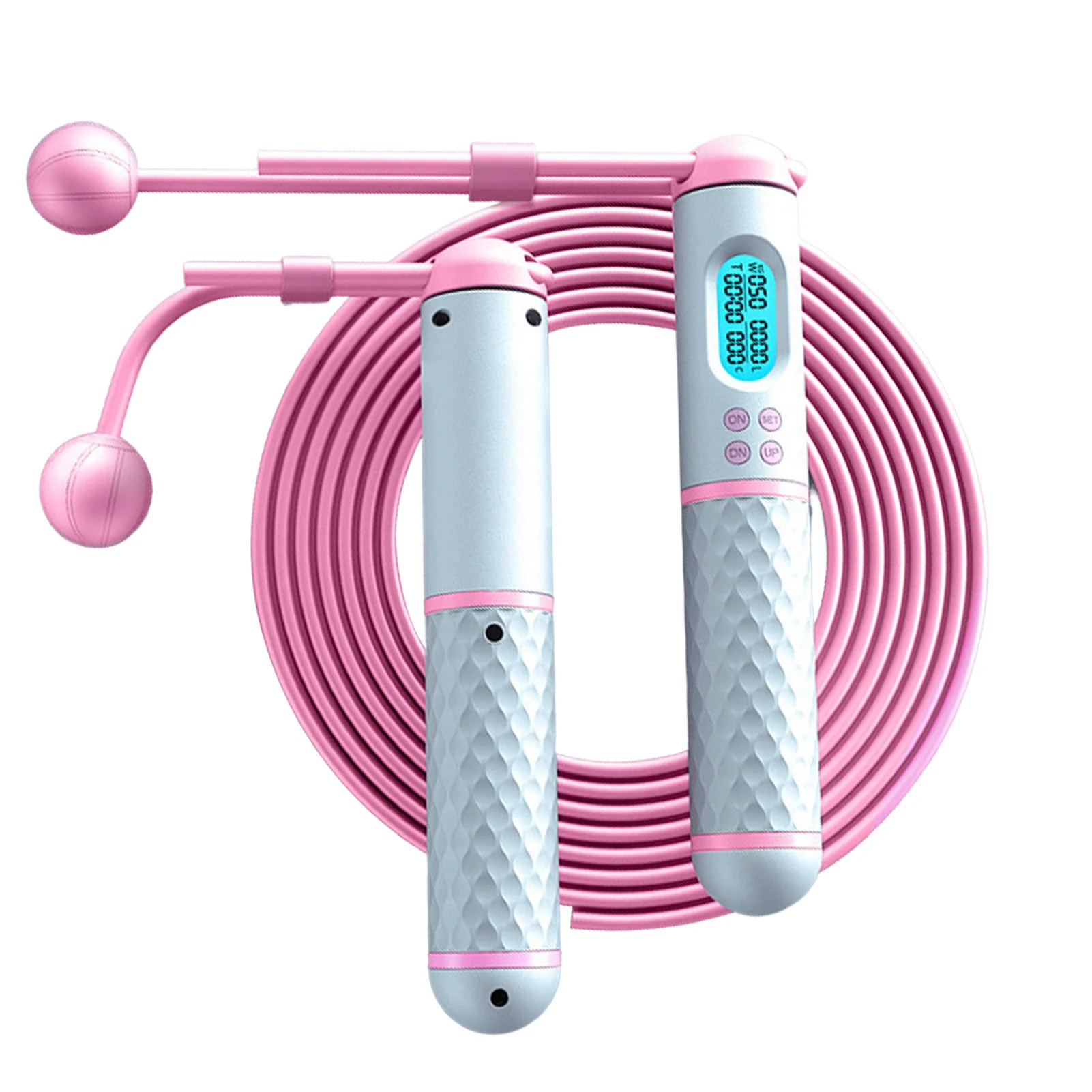 

Speed Jump Rope With Counter Adjustable Digital Counting Jump Rope Adjustable Steel Jump Roap Workout For Fitness Home Exercise
