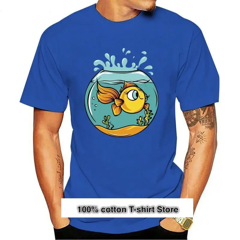 

Camiseta de Fm10 para acuario, camisa con temática Fisch Bowl Fisch, mithische, regalo Frau M Xl 2Xl 38Xl, novedad