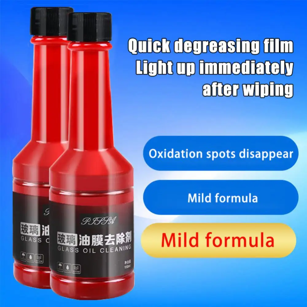 

Universal Auto Glass Film Coating Agent 1pcs Rainproof Car Glass Oil Film Remover Durable Car Glass Oil Film Removing Paste