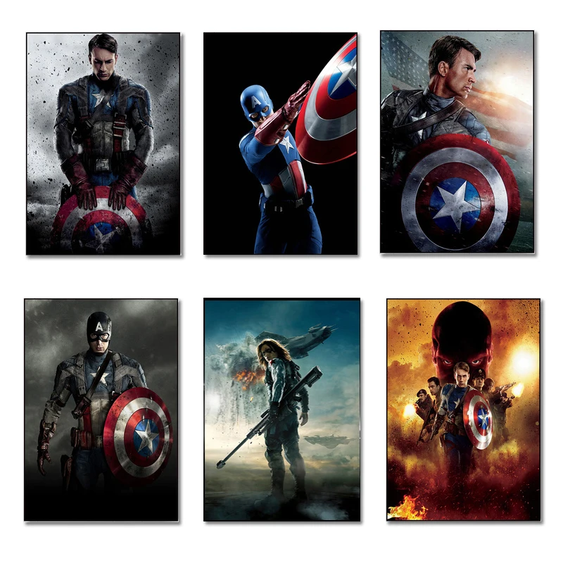 

Captain America 5d DIY Diamond Painting Disney Mosaic Cross Stitch Kits Home Decor Diamond Embroidery Full Square Round