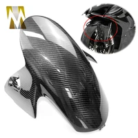 for ducati panigale v4 v4s 2018 2019 2020 3k carbon fiber front fender cover motorcycle accessories front mudguard splash guard