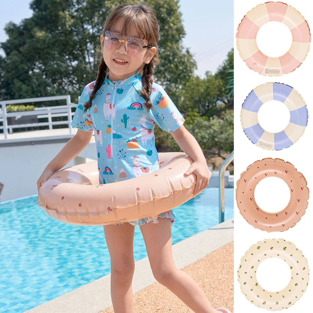

Underarm Swimming Ring Portable Inflatable Thickened Swim Ring for Children Lightweight Summer Water Toy for Boys Girls
