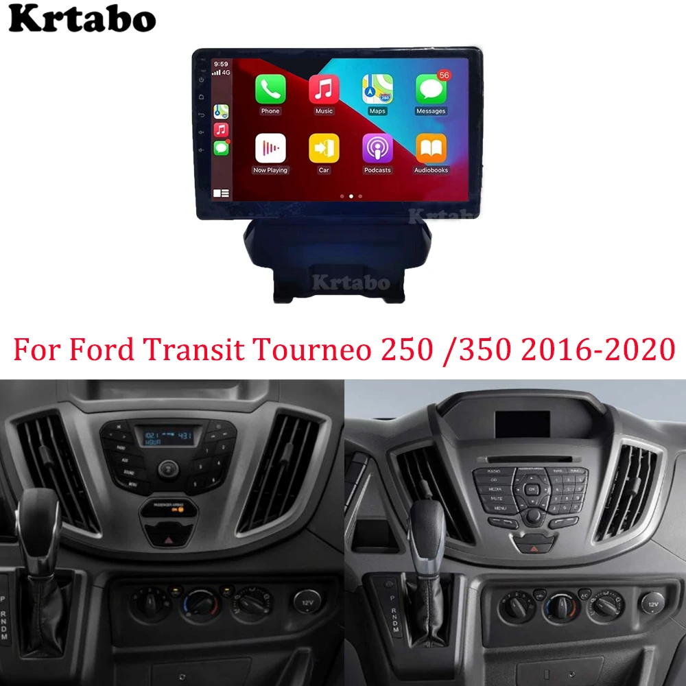 

Автомобильное радио CarPlay для Ford Transit Tourneo 2016 2017 2018 2019 2020 Android мультимедийный плеер GPS навигация No 2 Din DVD