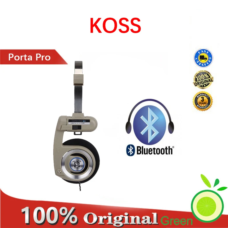 

Bluetooth-наушники KOSS porta pro Проводные Gaussian bass speaker