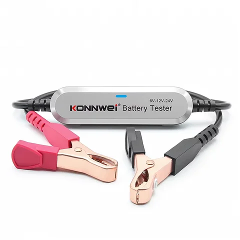 Тестер аккумулятора KONNWEI BK200, 6 в, 12 В, 24 В, Bluetooth 5,0