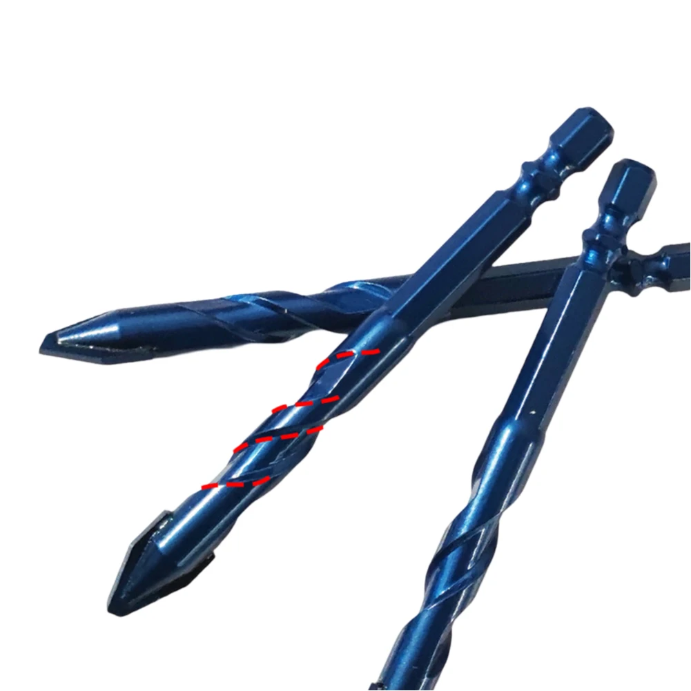 10 шт. набор эксцентриковых сверл с футляром для сверления U-образной стружки