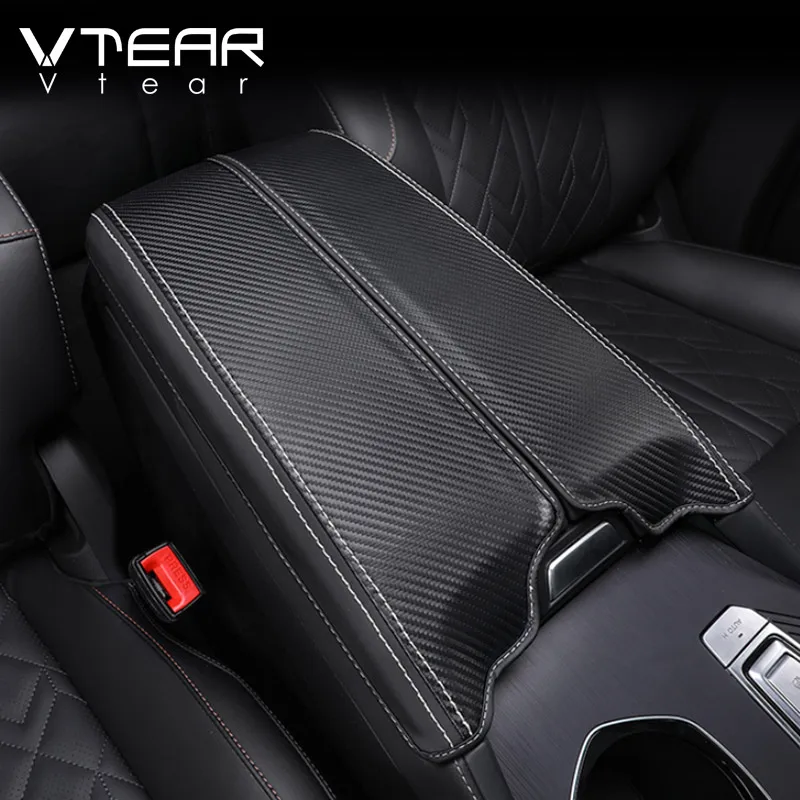 

Vtear салон автомобиля, центральная консоль, подлокотник, чехол, украшение, ящик для хранения, антигрязная подушка, аксессуары, детали для Changan Uni-k Unik