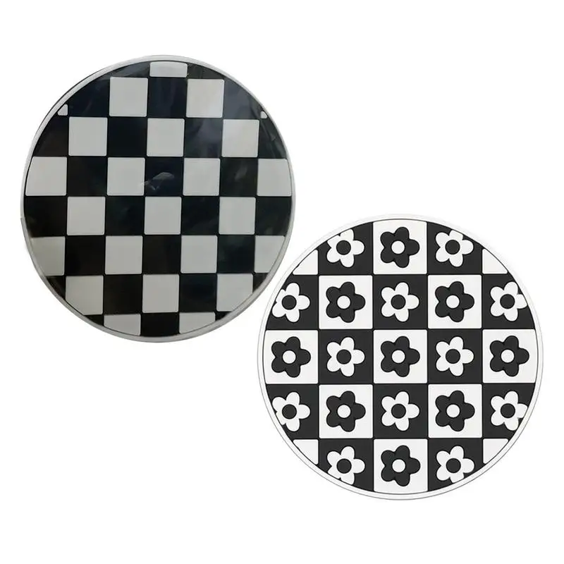 

Car Coasters PVC Travel Auto Cup Holder Insert Coaster Anti Slip Vehicle Interior Accessories For Gifts Silicone Bottle Holder