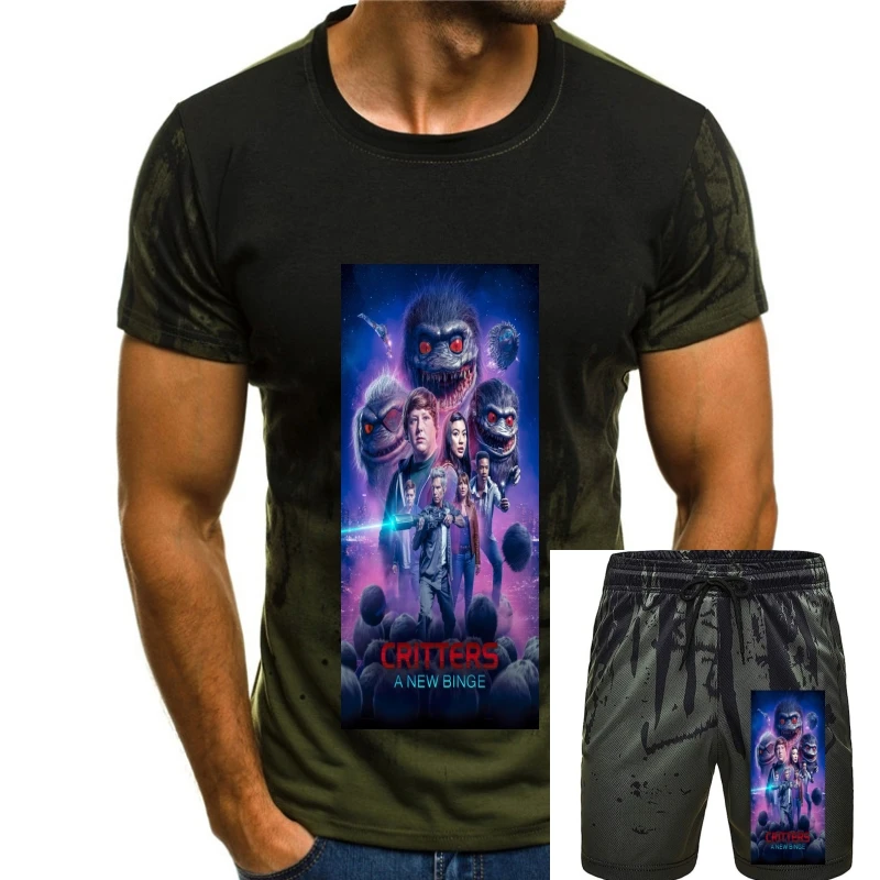 

Critters Were Back A New Binge Horror Tv Show Bounty Hunters Hd91 Black T-Shirt Free Shipping Tee Shirt