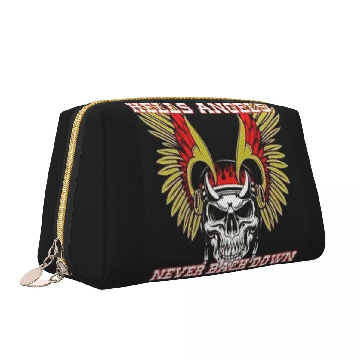 Женская сумка для макияжа с логотипом мотоцикла