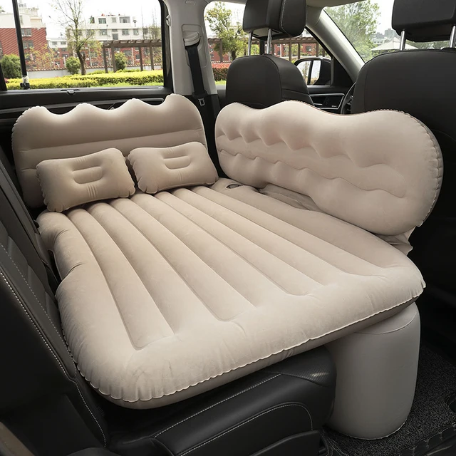

Car Air Bed Air Mattress Travel Flocking Camping Inflatable Bed Car Mattress Sofas Inflatables Travel SUV Camping Bed Back Seat
