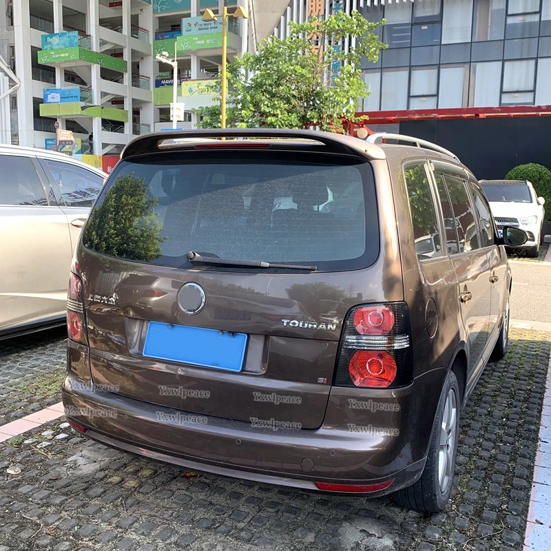 Для Volkswagen VW Touran 2008-2013 Высококачественный АБС-пластик Неокрашенный цветной задний