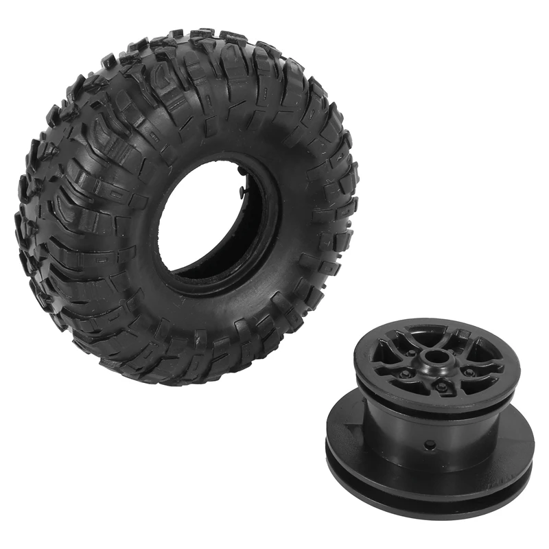 

2023 Hot-16 Pcs RC Car Tires Wheels Rims Set For MN D90 D91 RC Car Spare Parts Crawler Car Assembled Tyre For Truck Parts