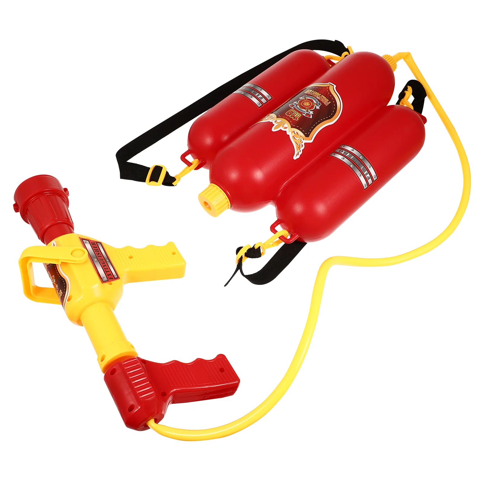 

Firefighter Backpack Water Toys Novelty Fire Extinguisher Squirt Toys Super Water Squirt Shooter Outdoor Toys for Hydrogel guns