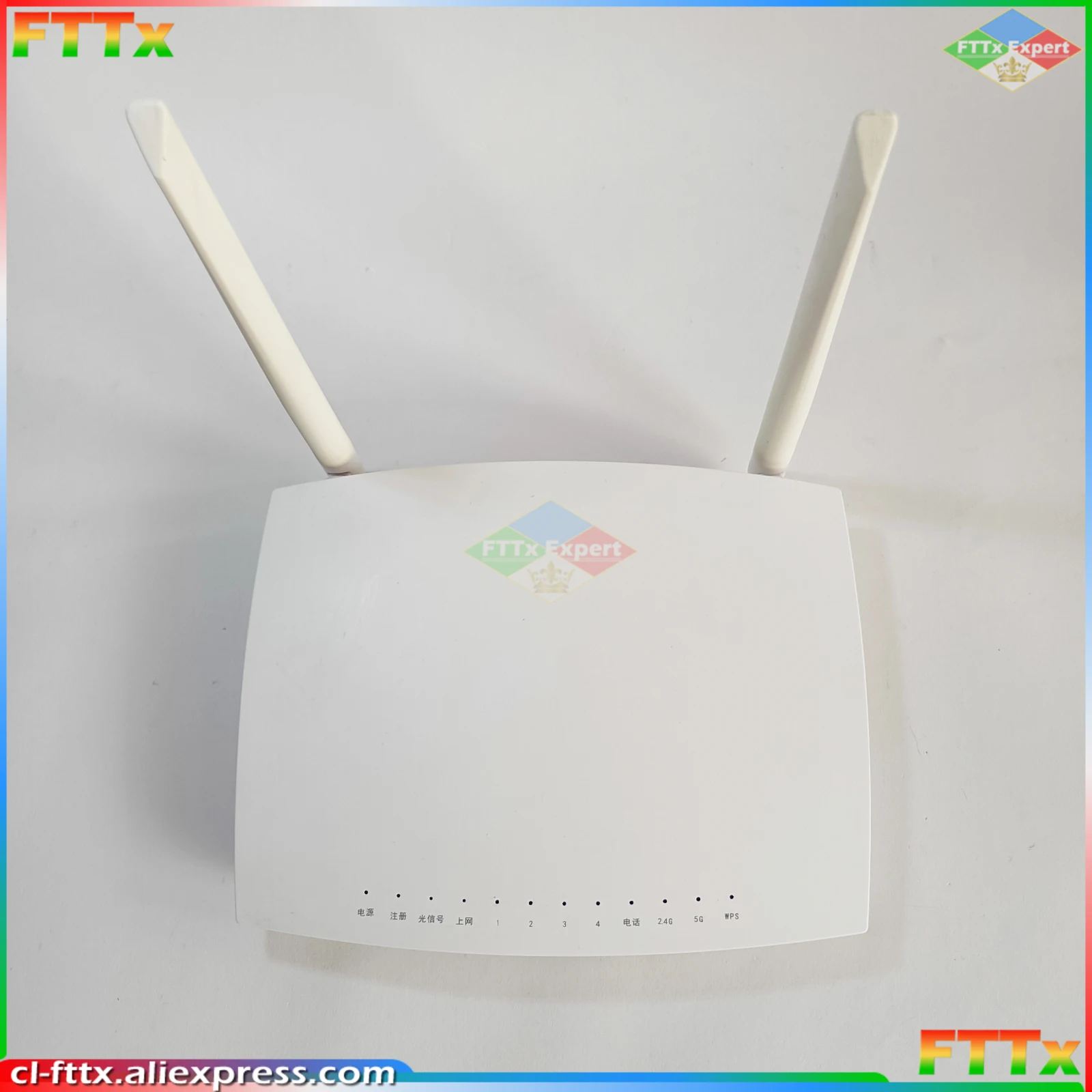 Free shipping GM620 Gpon Ont ONU Secondhand FTTH Dual Band 1GE 3FE 1POT 2USB 2.4G/5G wifi English version modem