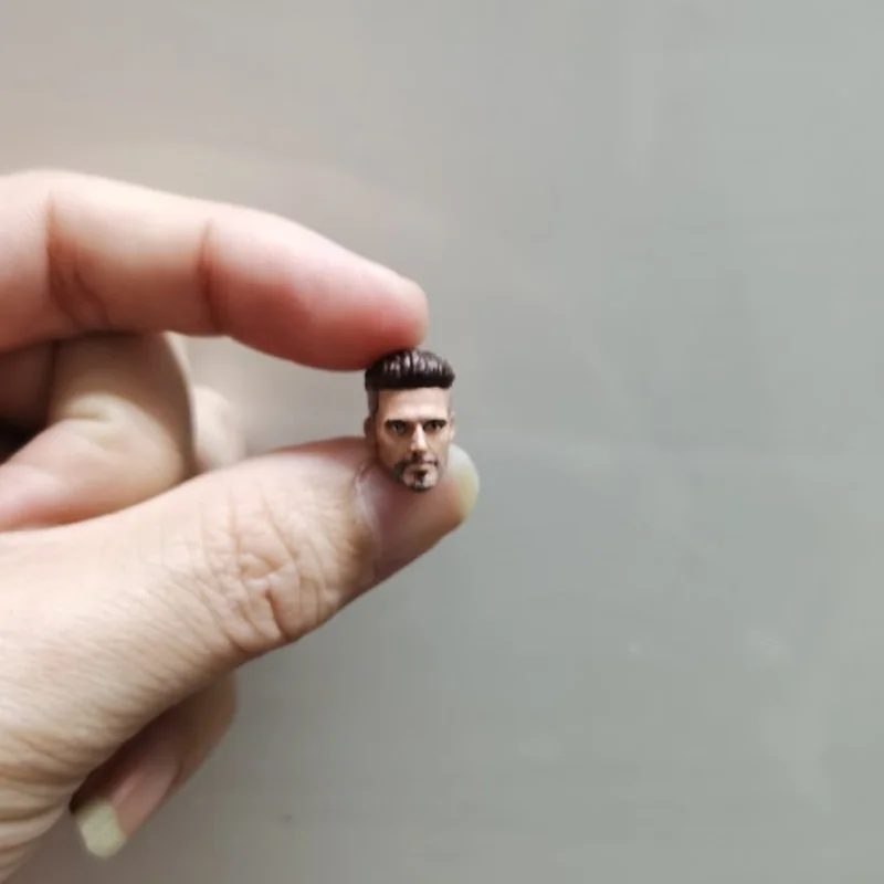 Окрашенная голова в масштабе 1/18 волк Уорриорз II Frank Grillo подходит для фигуры 3 75