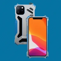 r just gundam luxury metal armor case for iphone 13 12 11 pro max protect cover for iphone x xr xs 7 8 max hard shockproof coque