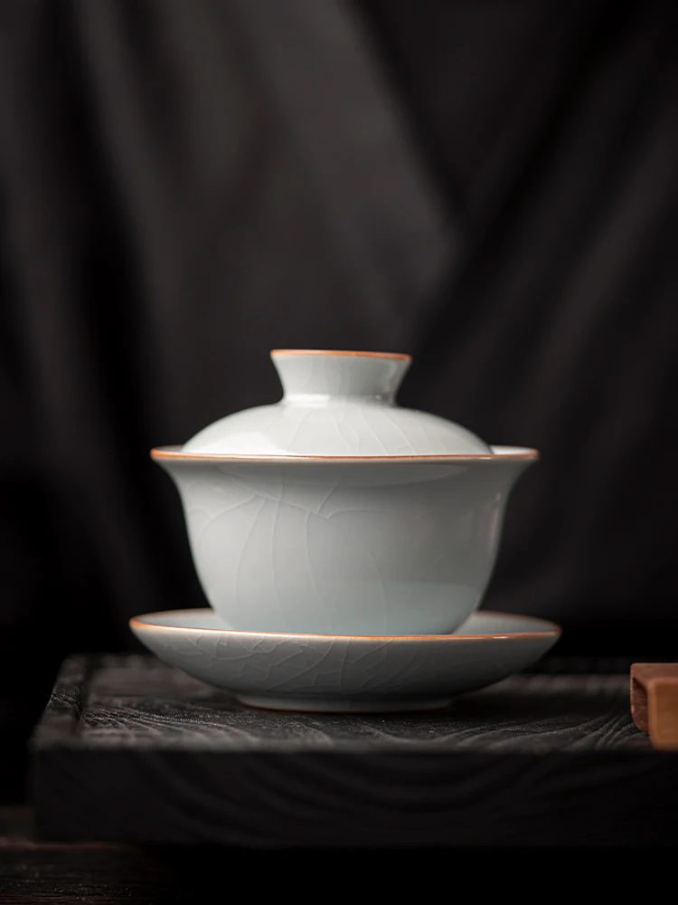 Чайная посуда Gaiwan Chawan набор из чаши для супа китайские кружки кунг-фу фарфоровая