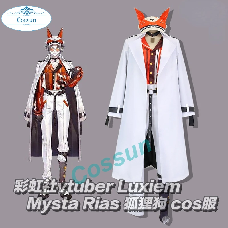 

Hololive Vtuber NIJISANJI Luxiem Mysta Rias cosplay costume outfit party halloween game women men Christmas Carnival