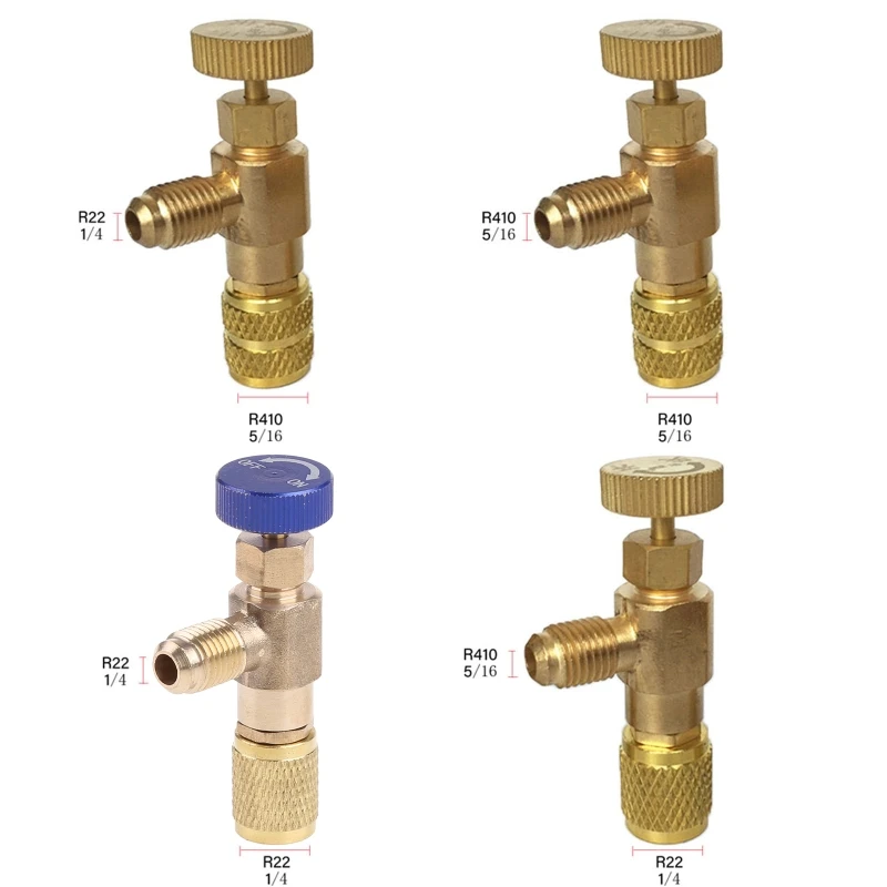 

R22/R410 Refrigeration Charging Adapter Connector Liquid Addition Accessories Home Air Conditioning Valve Tool