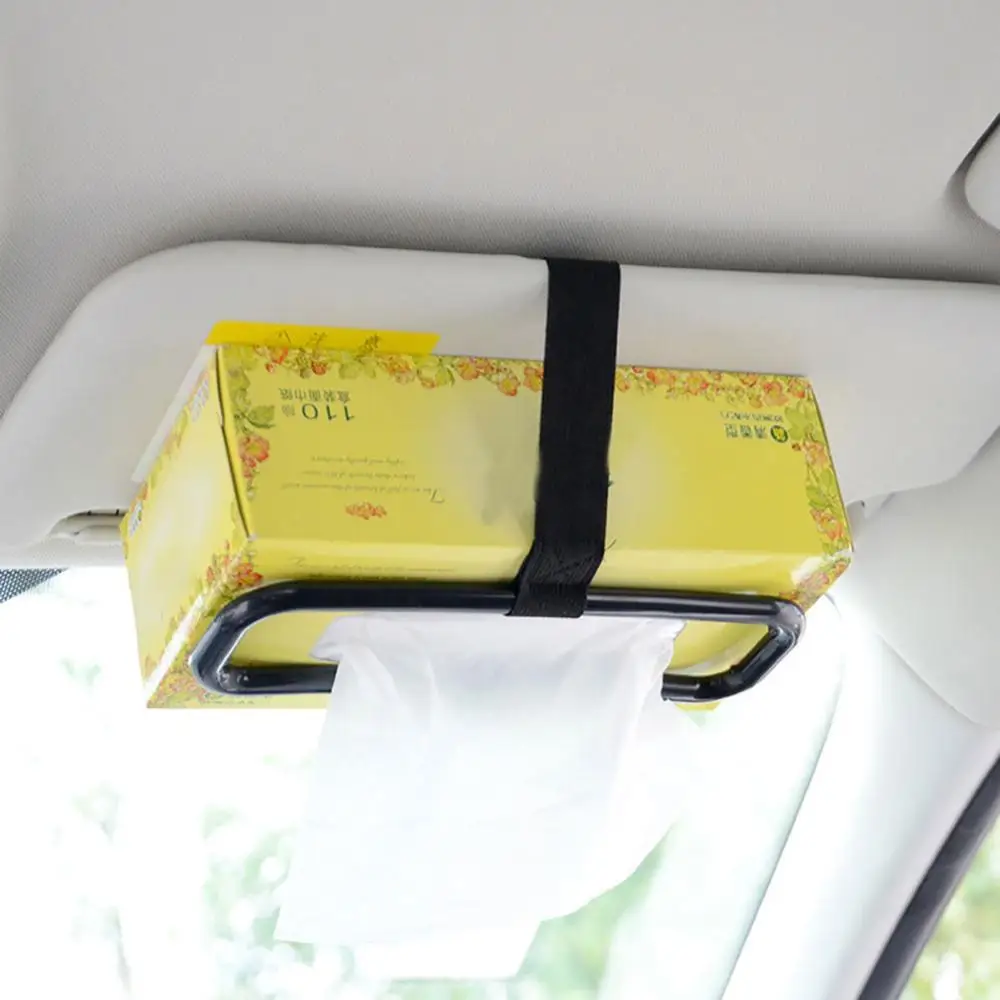

Universal Tissue Box Holder Car Auto Seat Back Sun Visor Paper Napkin Bracket