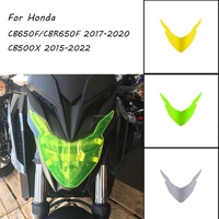 mtkracing for honda cb650f cbr650f 2017 2020 cb500x 2015 2022 motorcycle headlight protective cover screen acrylic lamp sheet