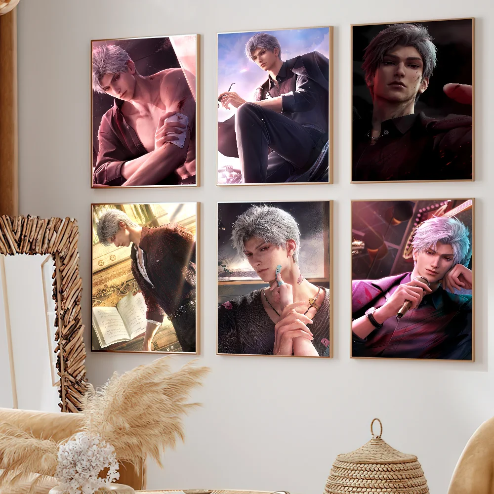 Игра L-Love и D-Deepspace S-Sylus постер домашний бар декор кофейни эстетическое искусство