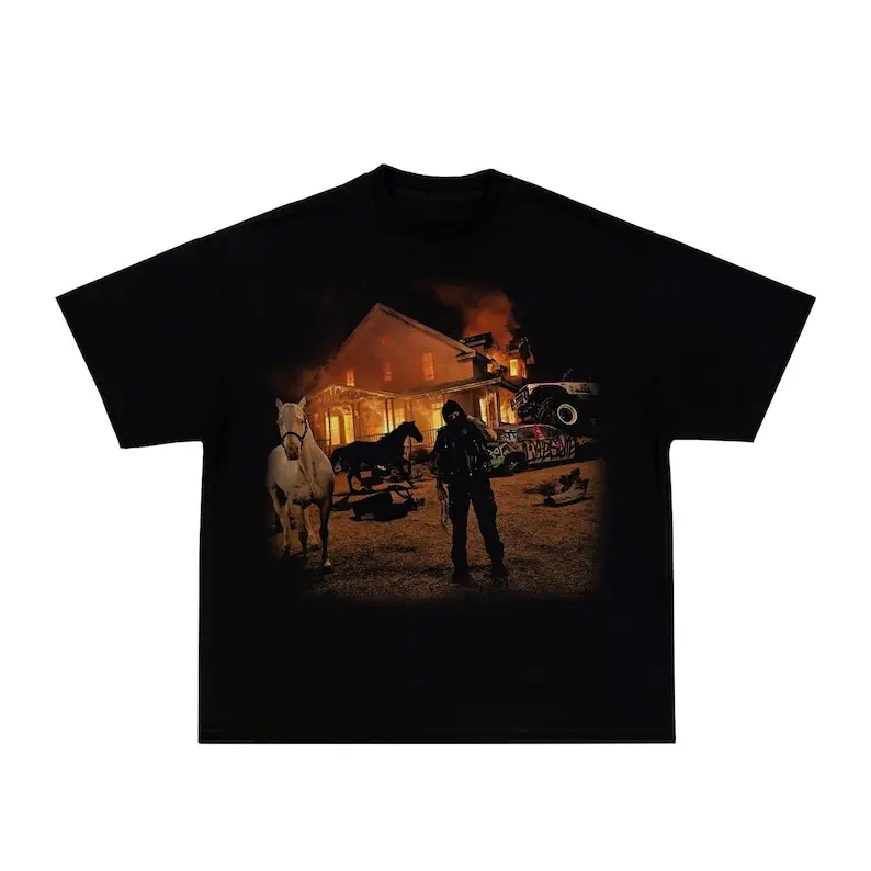 Футболка с альбомом Yeat Lyfestyle винтажный стиль футболка товаром рэпер толстовка в