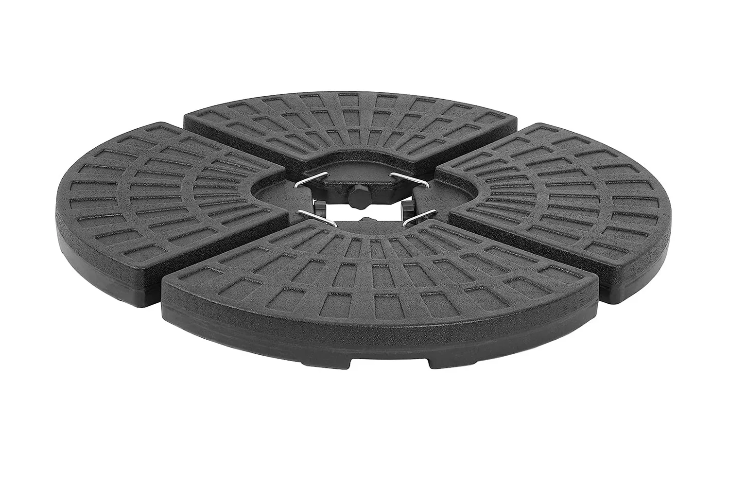 

4Pcs Offset Umbrella Base, Heavy-duty Cantilever Umbrella Base Weights, Water or Sand Filled Circular Umbrella Weight Stand
