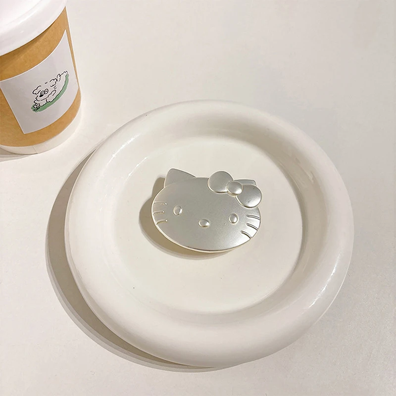 Складное зеркало для макияжа с рисунком Hello Kitty