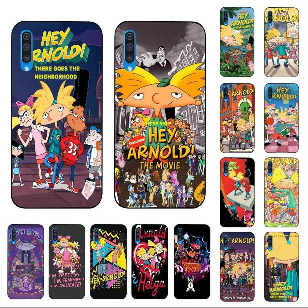 Милый чехол для телефона H-Hey A-Arnold H-Helga Samsung A 10 11 12 13 20 21 22 30 31 32 40 51 52 53 70 71 72 73 91 Shell