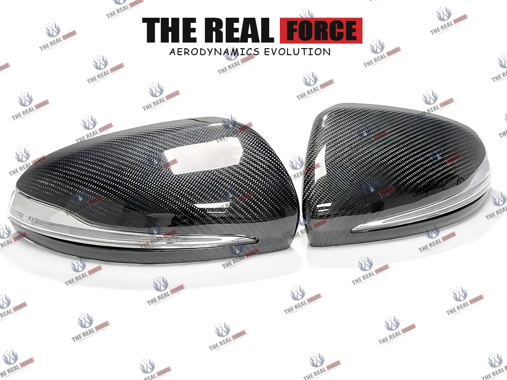 

For 13-20 Benz W222 C217 S Class S63 S65 S320 S350 S400 S450 S500 S560 S600 Carbon Fiber Side Rearview Mirror Covers Replacement