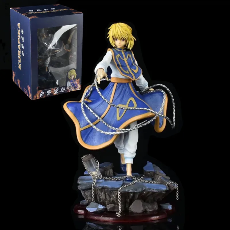 Pаспродажа Новинка 2022, фигурка японского аниме Hunter X Hunter, экшн-фигурка Курапика гиоки, кукла, Коллекционная модель, игрушка, подарок для ребенка