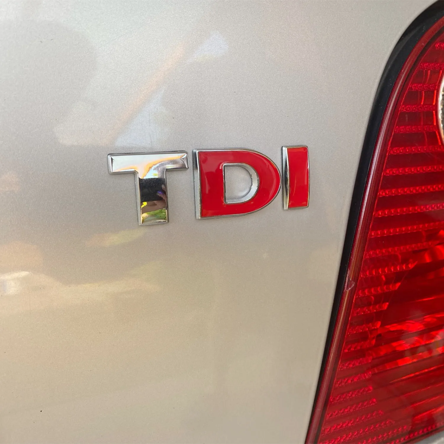 Автомобильный Стайлинг TDI значок эмблема наклейка автомобильная для VW Golf JETTA PASSAT
