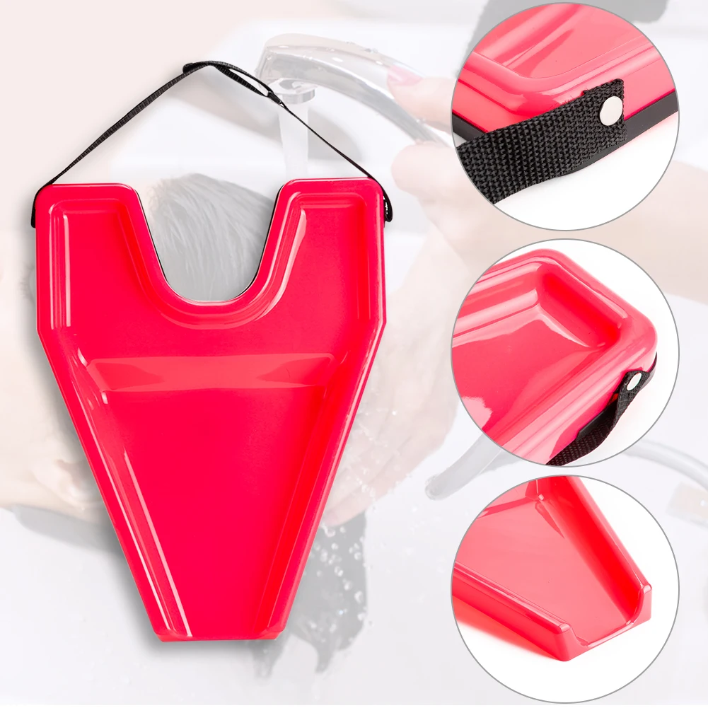 Портативный спа-лоток для мытья волос портативный шампунь пациентов поднос