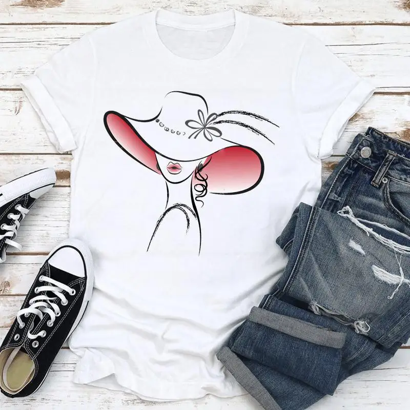 

Забавная мультяшная футболка 90-х, Винтажная футболка, модные топы, женские футболки в стиле Харадзюку, эстетические футболки, Женская забав...