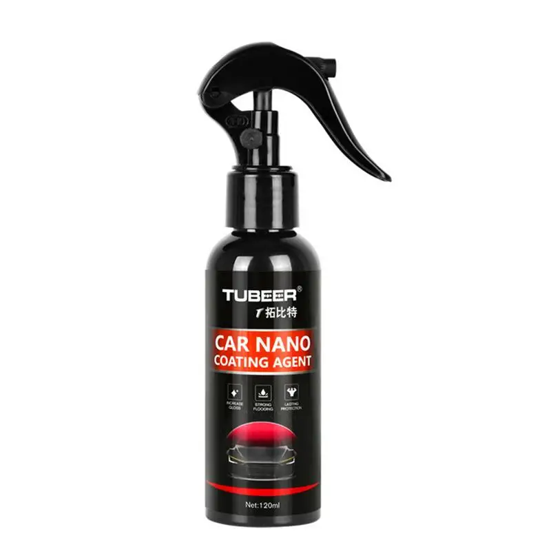 

Nano Coating Agent 120ml Hand Spray Car Wax Polish Anti Scratch Easy To Use Polymer Paint Sealant Detail Protection