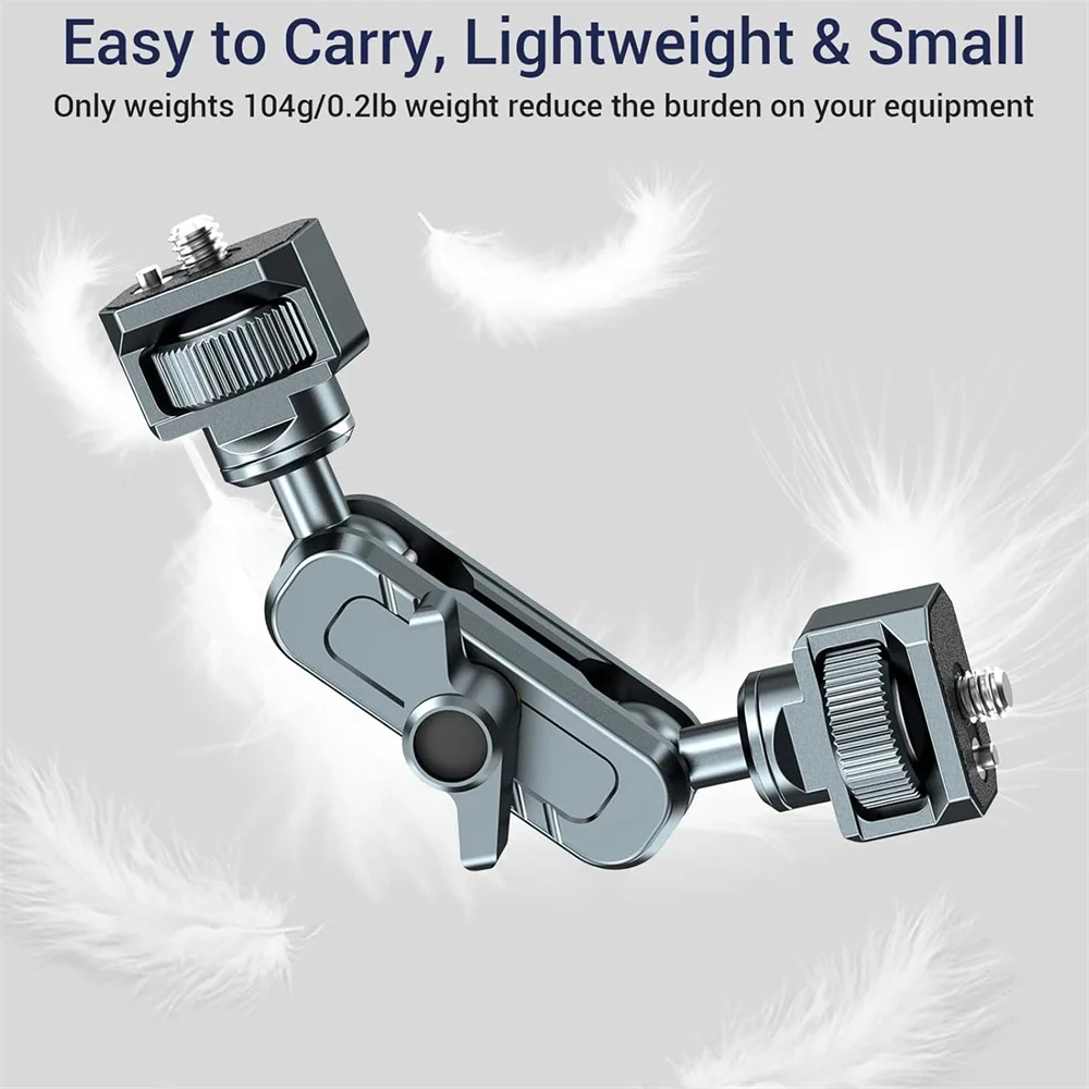 Двойные шаровые головки Magic Arm с винтом 360 1/4 дюйма