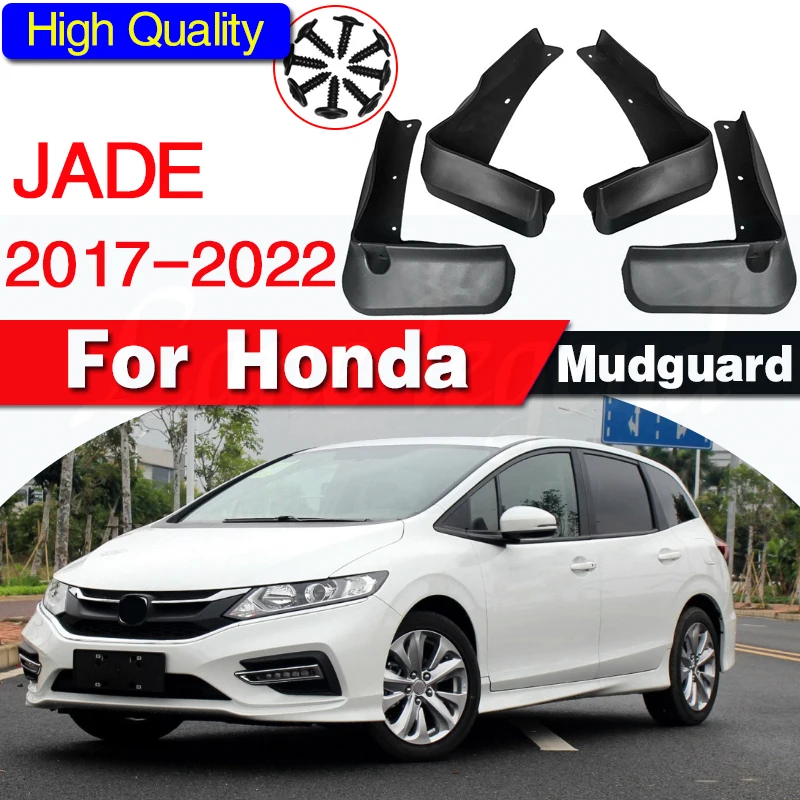 

4PCS Rear Mudguards For Honda JADE 2017-2022 Cladding Splash Mud Flaps Guards Mudflap Protect Car Accessories