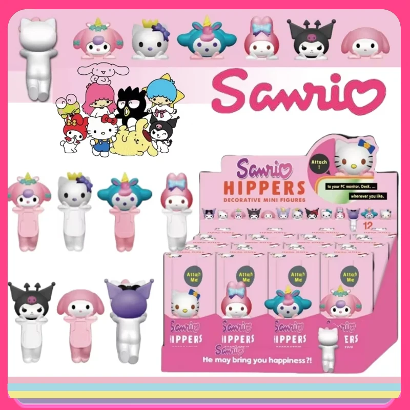 Hello KittySonny Angel Sanrio Hippers Series слепая коробка Kawaii Kuromi My Melody аниме фигурка Mystery Box