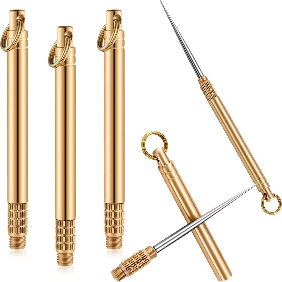 

Многофункциональная титановая зубочистка, оружие для самообороны, мини-инструмент для выживания, брелок для повседневного использования, ...