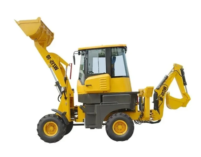 Фото Известный китайский бренд WZ10-15 EPA Двигатель 4x4 Колесный погрузчик Трактор с ковшовыми насадками Номинальная нагрузка 5 тонн Гарантия 1 год