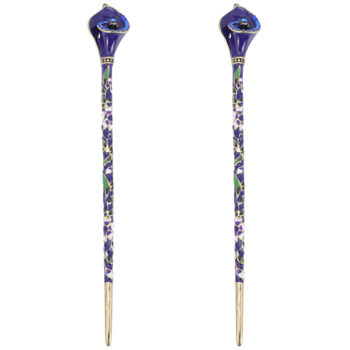 

2 шт., декоративные шпильки для волос, в стиле «Ретро»