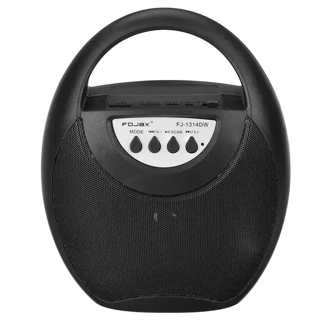 

5.0 Speaker with Microphone Colorful LED Light Portable USB Rechargeable Audio Party Karaoke Support TF Card USB FM