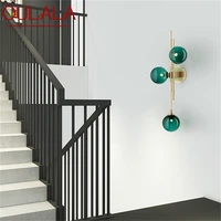 oulala modern simple wall light creative led sconce lamp fixtures for home corridor bedroom decorative