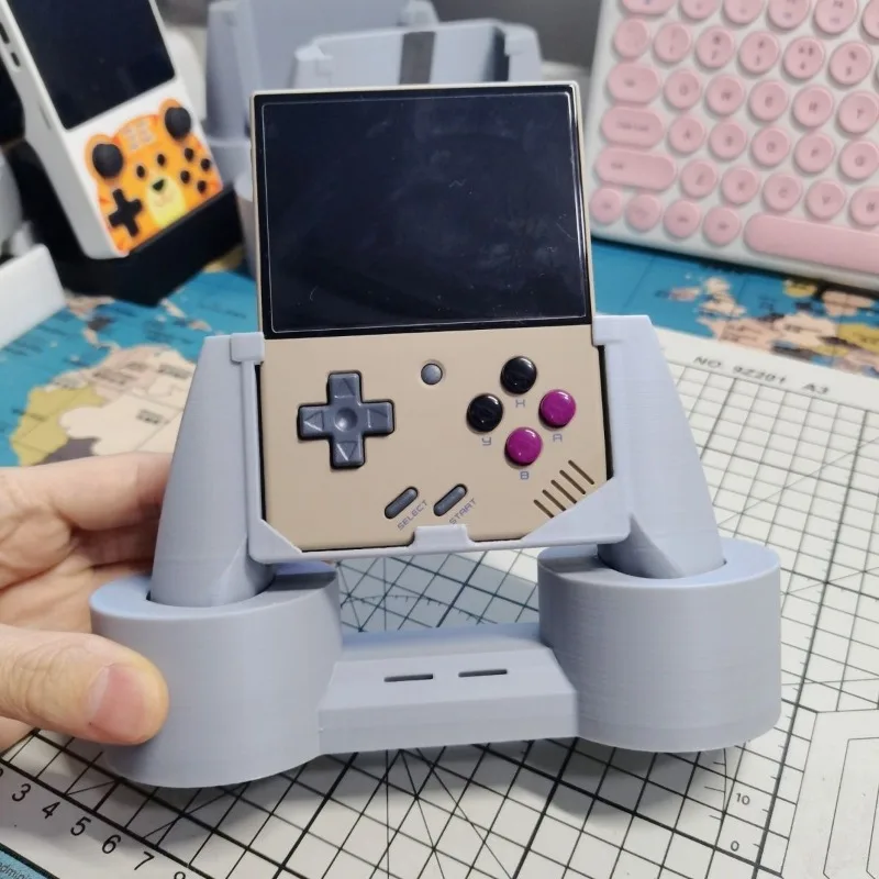 Игровая консоль для Miyoo Mini Plus с 3D печатью ручные геймпады рукоятка основание