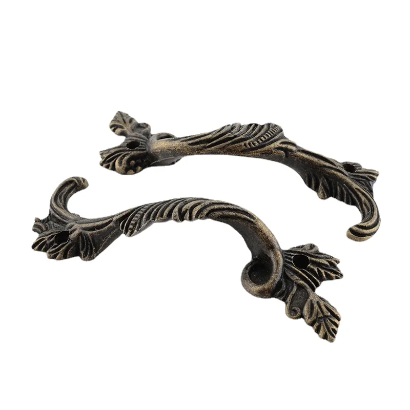 

2 шт., бронзовая ручка для шкафа, в полоску