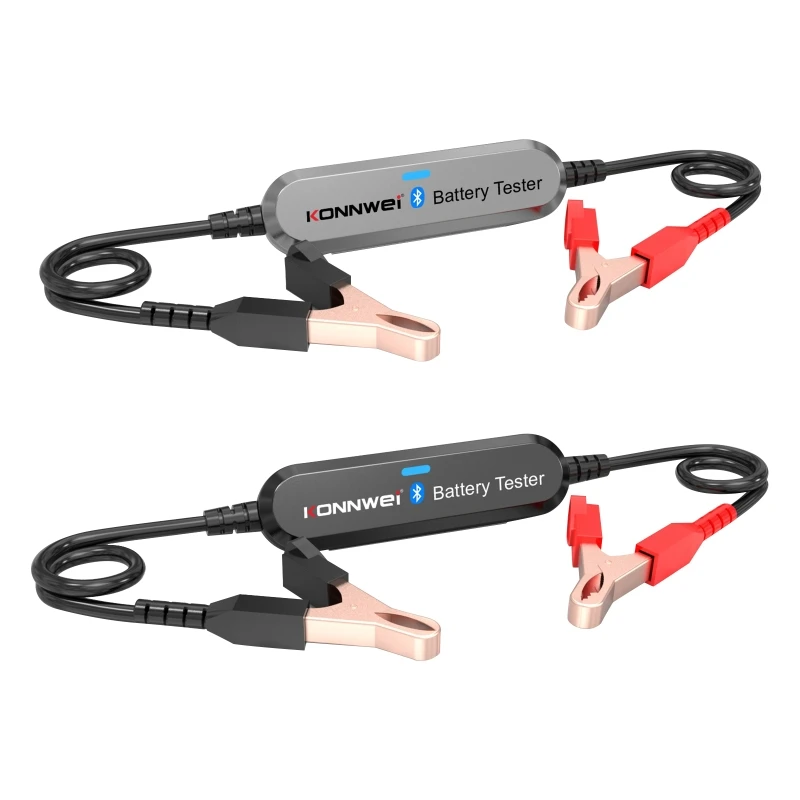 

Compact Automotive Battery Tester Capacity Checker Car Vehicle Bluetooth-compatible Lead-Acid Battery Cranking Charging