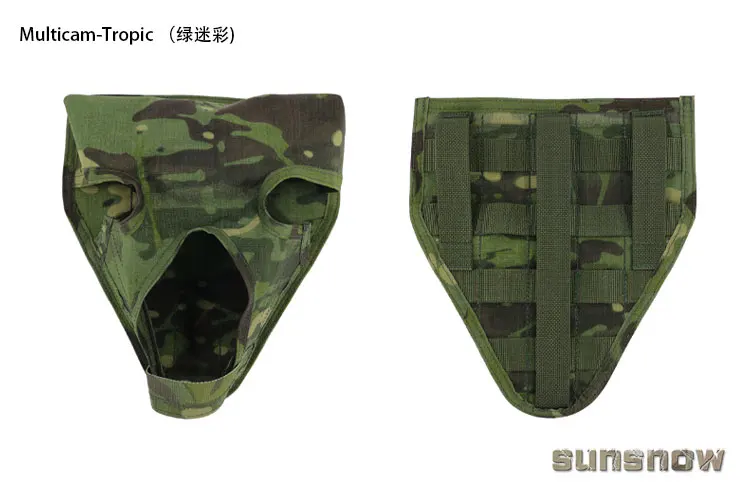 Outdoor Sports Tactics M53 Mask Bag Protective Mask Bag+C420 Tube Sleeve Breathing Extension Tube Protective Sleeve