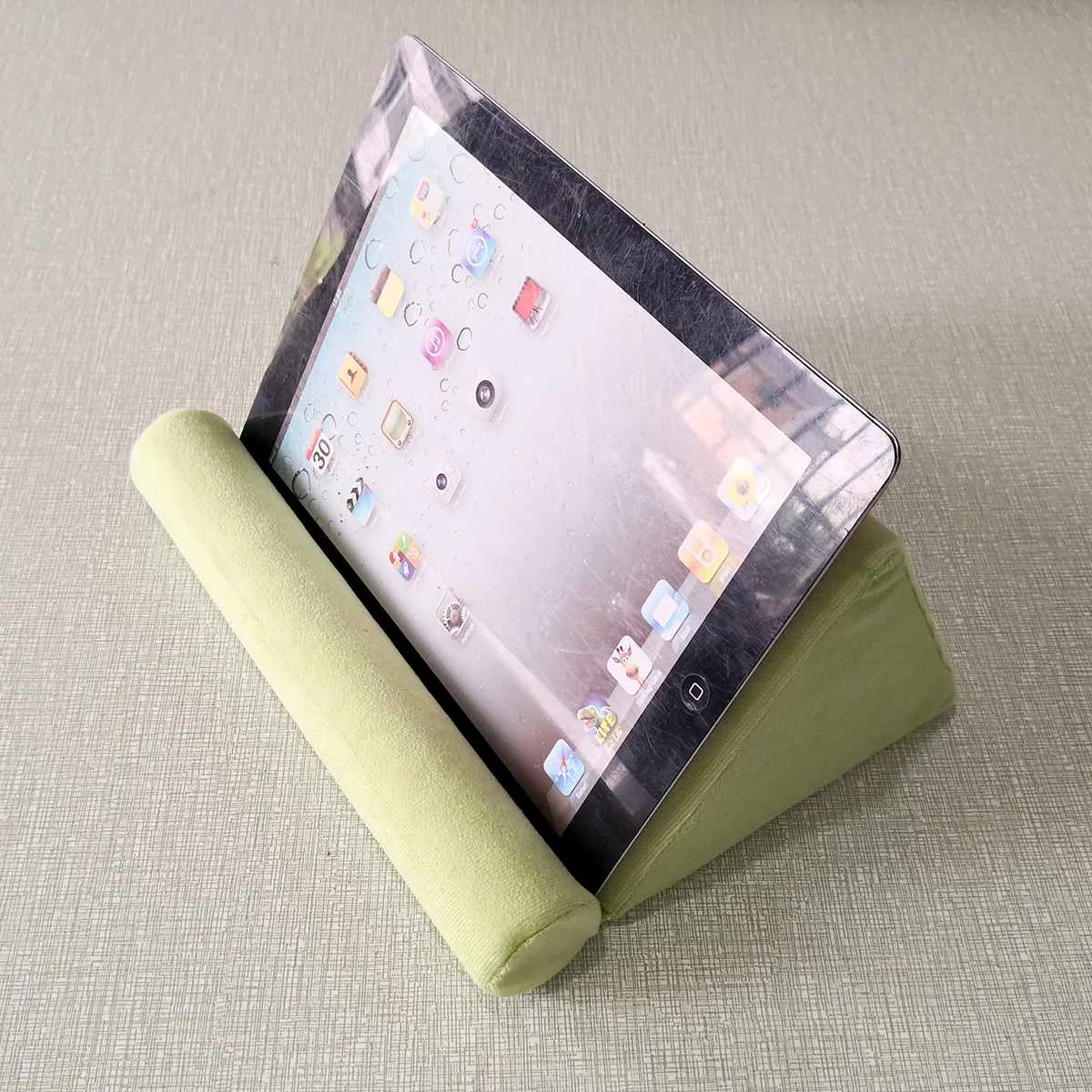 

2 In 1 Tablet Holder Bed Sponge Office Portable Mobilephone Rest Foldable Book Reading Cushion Soft Car Support Pillow Stand
